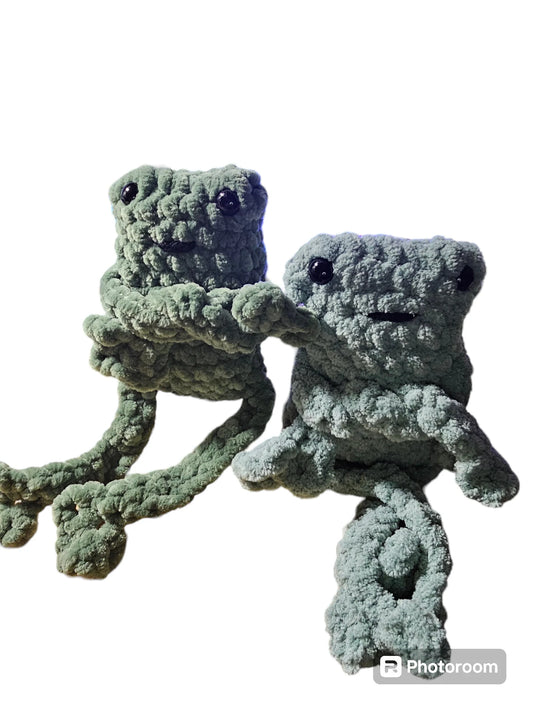 Leggy Froggy amigurumi toy plushie stuffy